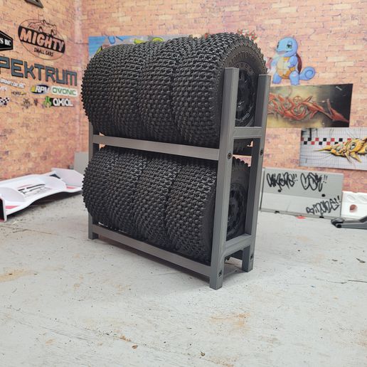 1 10 sct pneu grille logo 3D print model - Mito3D