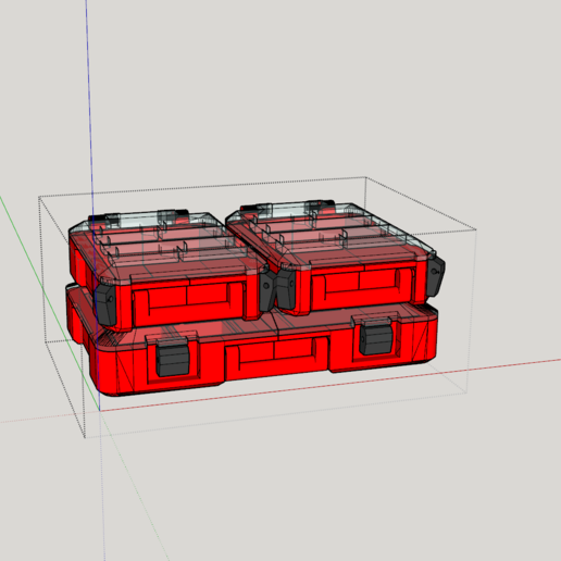 1 10 tool packout - addon pack verschiedene dewalt milwaukee garage Fernbedienung skalieren rc 3D print model - Mito3D