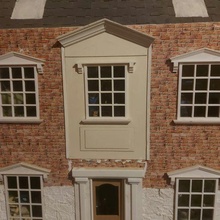 1 12 dollhouse door + door frame model no1  door frame door door house dollhouse 1 2 scale play art furniture door window