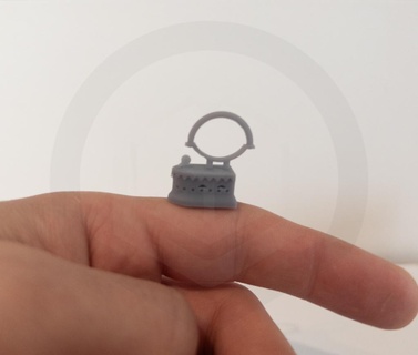 1 12 miniature antique iron 3d print model - Mito3D