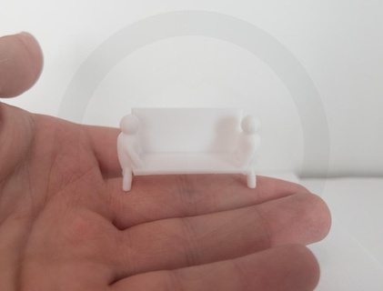 1 12 minyatür oyuncak bebek evi duvar raf dostum 3d print model - Mito3D