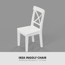 1 12 miniature model ikea ingolf chair dollhouse 3d print model - Mito3D