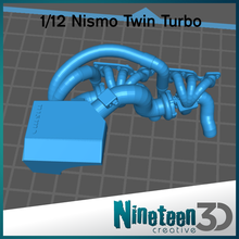 1 12 nismo r32 gtr ikiz turbo Yükselt 3d print model - Mito3D
