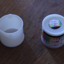 1 12 bandeja de pintura 10 l balde tinta a arte miniatura hobby casa bonecas 3d print model - Mito3D