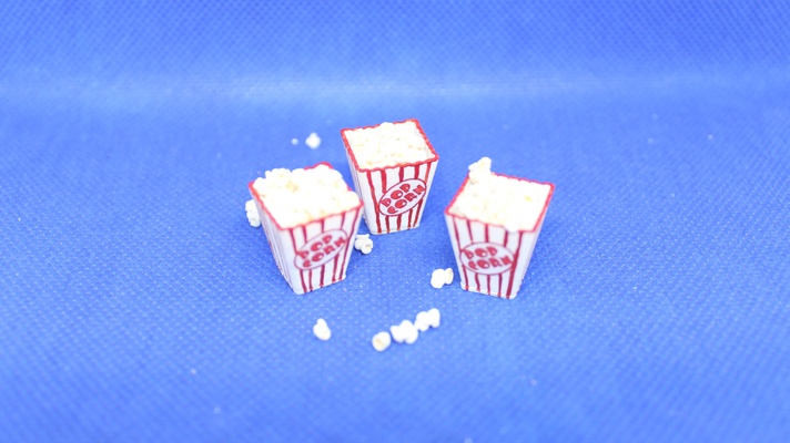 1 12 popcorn eimer miniatur spaß dekor 3d print model - Mito3D