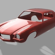 1 12 scala 1970 chevy camaro 3d print model - Mito3D