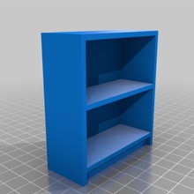 1 12 scale bookshelf various model miniature furniture 3d print model - Mito3D
