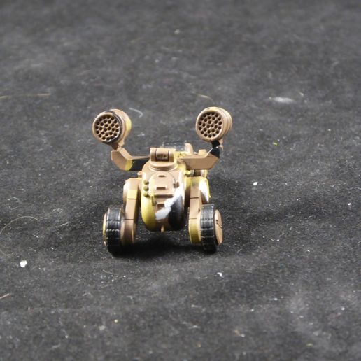 1 144 Léviathan petit chariot 10mm gundam gunpla réservoir sci miniature 3D print model - Mito3D