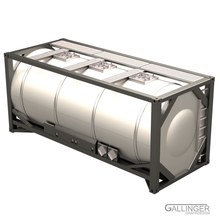 1 14 & 16 20ft iso tank container kit tamiya 3d print dataset 3d print model - Mito3D