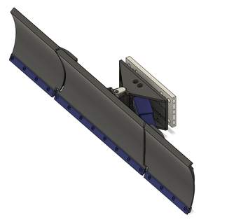 1 14 adjustable wing snow plow  3d print model - Mito3D