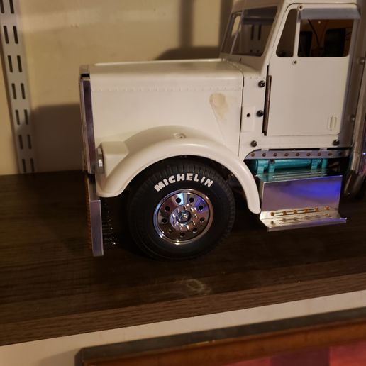 1 14 grand king hauler flush mount bumper architecture tamiya rc truck semi 3D print model - Mito3D