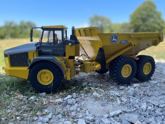 1 14 jd 460e dump truck tamiya rc construction loader 10 crawler remote control toy diorama king hauler rc4wd bagger digger john deere rock 3d print model - Mito3D