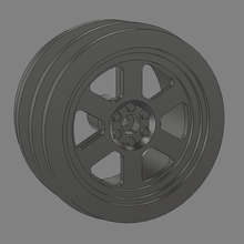 1 16 6 falou roda wpl pneu mijbits 3d print model - Mito3D