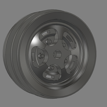 1 16 crawler wheel wpl tyre - mijbits 3d print model - Mito3D