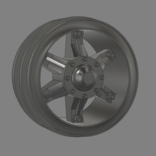 1 16 military wheel wpl tyre - mijbits 3d print model - Mito3D