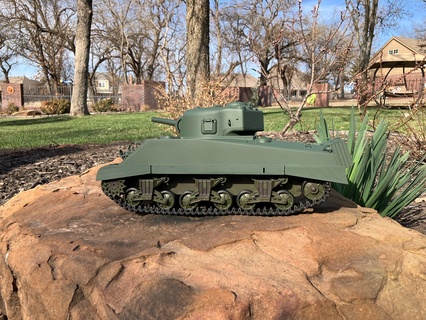 1 16 Sherman Kotflügel Panzer rc Henglong Heng m4 105 mato taigen 105mm Fender 3d print model - Mito3D