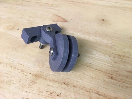 1 16 Draht Rolle Block Lager Mauer montieren schwenken Arm 3d Drucken 3d print model - Mito3D