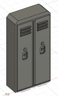 1 18 casier industriel industrial locker diecast diorama model reduced garage tool car automotive mecanique scale mechanics tools lockercasier 3d print model - Mito3D