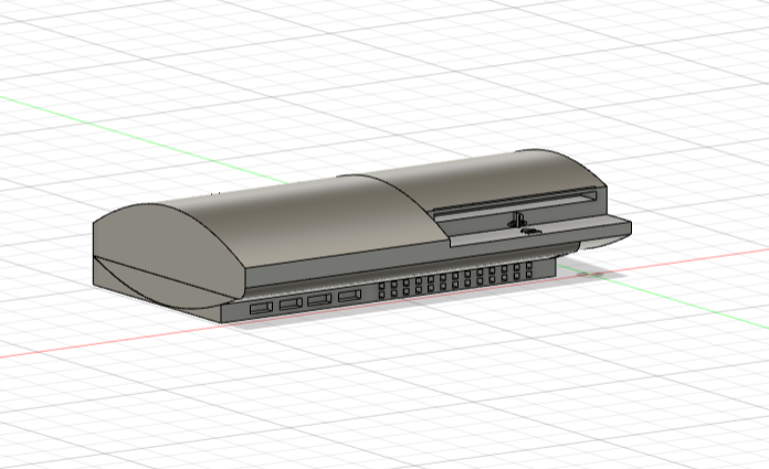 1 18 Konsole jeu Spiel Druckguss 3D print model - Mito3D