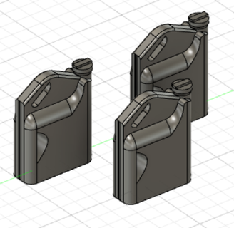 1 18 contento liquido contenitore pressofuso diorama modello box auto attrezzo macchina settore automobilistico meccanica scala utensili olio contenente 3d print model - Mito3D