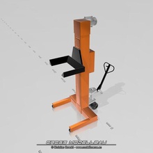 1 18 lkw hebeb hne mobil art diorama croce modellbau ascensore 3d print model - Mito3D
