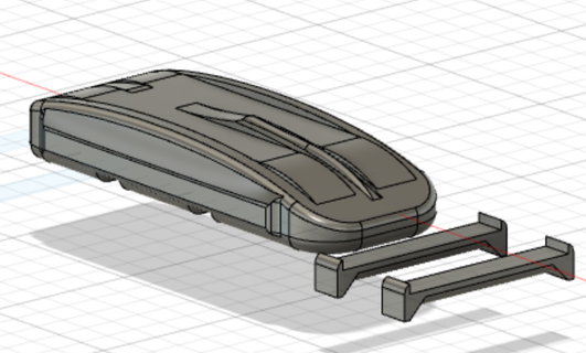 1 18 porte bagage toit grille moulé pression diorama modèle réduit garage outil voiture automobile mecanique échelle mécanique outils 3d print model - Mito3D