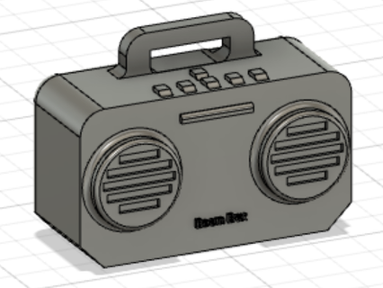 1 18 radio portatif portable diecast diorama model reduced garage tool car automotive mecanique scale mechanics tools 3d print model - Mito3D