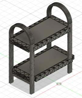 1 18 tagere de rangement ouverte open storage shelf diecast diorama model reduced garage tool car automotive mecanique scale mechanics tools 3d print model - Mito3D