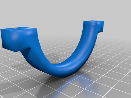 1 2 pollice scolare tubo clip Fai utensili creatori 3d print model - Mito3D