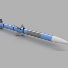 1 1 aim-120 amraam missile