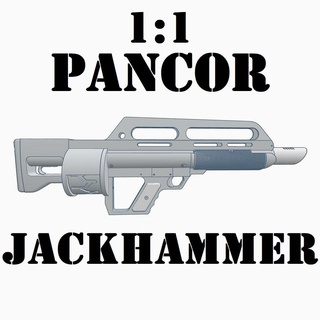 1 Pancor jackhammer pompalı tüfek otomatik 3d print model - Mito3D