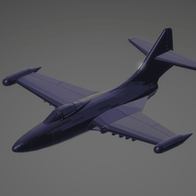1 200 grumman f9f panther juego la aeronave modelo en miniatura wargame 3d print model - Mito3D
