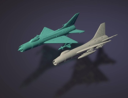 1 200 sukhoi su 9 11 pote peixe jogos aeronave modelo miniatura jogo guerra lutador vvs 3d print model - Mito3D