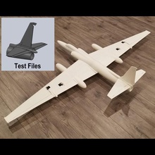 1 de 20 escala u-2r rc modelo archivos prueba manual juego planeador un avión espía spyplane lockheed control remoto vuelo plano jet 3d print model - Mito3D