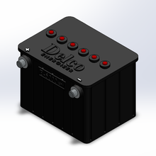1 24 scale delco side-post battery 3d print model - Mito3D