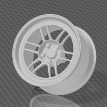 1 24 scale enkei 18'' 19 mm rims tamiya - fujimi- aoshima tool car jant wheels wheel fujimi rim 3d print model - Mito3D