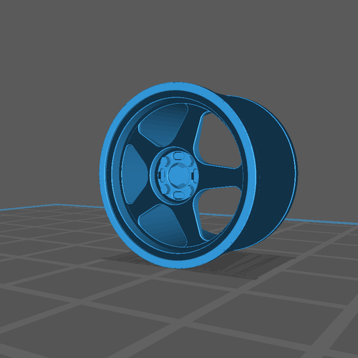 1 24 scale honda spoon wheels 17 18mm tool car rims wheel tamiya fujimi aoshima civic revell 3D print model - Mito3D