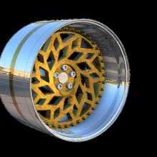 1 24 scale model wheel md1 type rim deep 1/24 1/18 1/12 jdm 3d print model - Mito3D