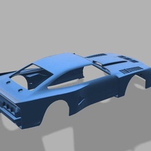 1 24 Rahmen Mustang imsa Slotcar Körper 3d print model - Mito3D