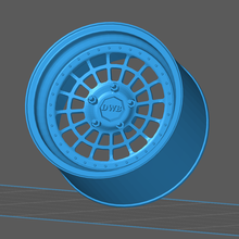 1 24 scale rotiform wheels - custom bmw 3d print model - Mito3D