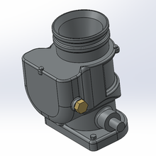 1 24 escala solteiro barril carburador jogos 3d print model - Mito3D