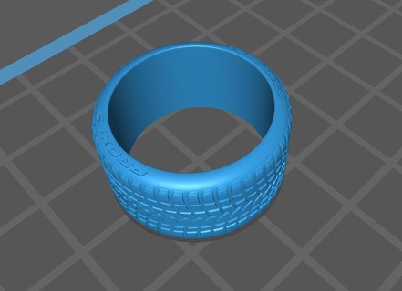 1 24 scale toyo proxes tires 24scale toyotires tire rim 3d print model - Mito3D