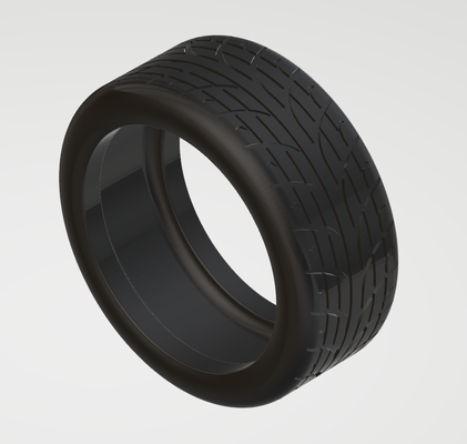 1 24 tires 265x30 r21 rims 21 inch x10j 3d print model - Mito3D