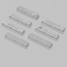 1 25 scale ford small block valve covers game 3d print model - Mito3D