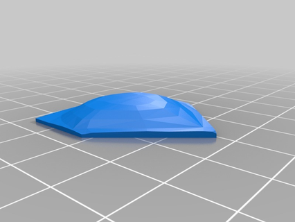 3D Printable Double Teardrop polymer clay cutters by Randall Harshman