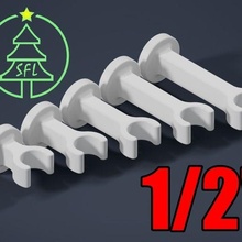 1 2 emt pipe 125 magnetic mount clip 3d print model - Mito3D