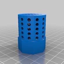 1 2 npt Filter Werkzeug Faden Teile 3d print model - Mito3D