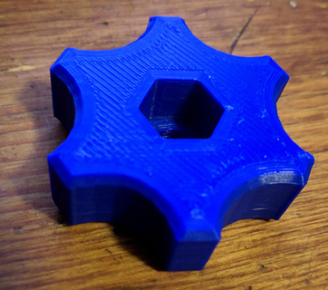 1 2 Falle Nuss Knopf verschiedene Bolzen Schrauben Hälfte Zoll verhexen Kaiserliche Nüsse sae DIY 3d print model - Mito3D
