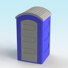 1 32 échelle de toilettes portables divers des portable modèle à l'échelle slot car 3d print model - Mito3D