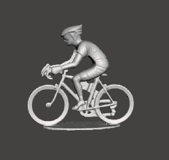 1 32 brinquedo figura ciclista modelos dioramas 3d print model - Mito3D